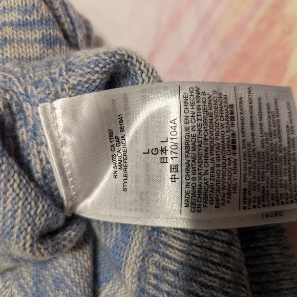 Gap blue sweater - Picture 3 of 3